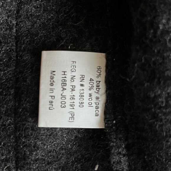 Felted Jacket with Pockets, 18 to 24 months, Tane Organics, 60% alpaca, 40% wool - Picture 12 of 12